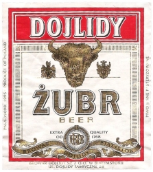 Browar Dojlidy (2010): Żubr Piwo Jasne