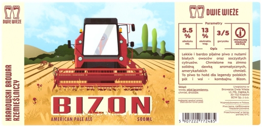 Browar Dwie Wieże (2020): Bizon, American Pale Ale