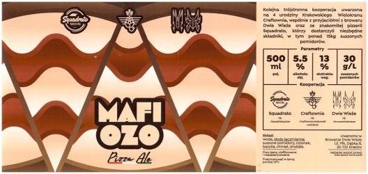 Browar Dwie Wieże (2020): Mafiozo, Pizza Ale