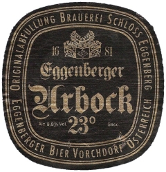 Browar Eggenberg (2011): Eggenberger - Urbock 23°