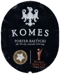 Browar Fortuna (2016): Komes - Porter Bałtycki