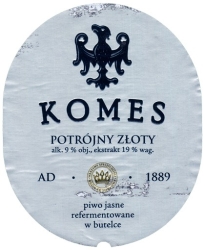 Browar Fortuna (2016): Komes - Potrójny Zloty