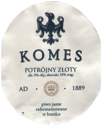 Browar Fortuna (2018): Komes - Potrójny Zloty