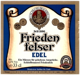 Browar Friedenfels: Friedenfelser Edel (330 ml)