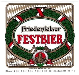 Browar Friedenfels:  Friedenfelser Festbier