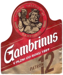 Browar Gambrinus (2021): Patron 12 - Piwo Jasne