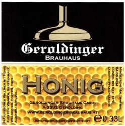 Geroldinger Brauhaus - Honig
