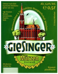 Browar Giesinger: Giesinger Marzen - Festbier