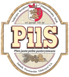 Browar Głubczyce (2010): Pils, Piwo Jasne Pełne