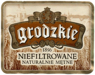 Browar Głubczyce (2022): Grodzkie NIefiltrowane - Lager