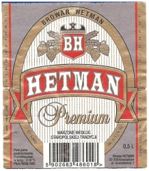 Browar Hetman (2002): Premium, Piwo Jasne