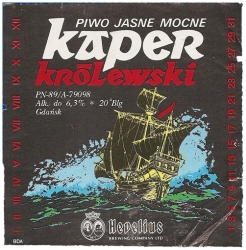Browar Hevelius (2009): Kaper Królewski Piwo Jasne Mocne