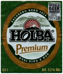 Browar Holba (2021): Premium - svetly lezak