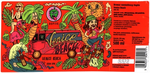 Browar Hopito (2021): Venice Beach - DDH India Pale Ale
