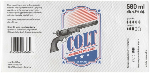 Browar Inne Beczki (2018): Colt - American Pale Ale