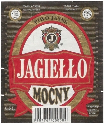 Browar Jagiełło (2010): Jagiełło Mocny, Piwo Jasne