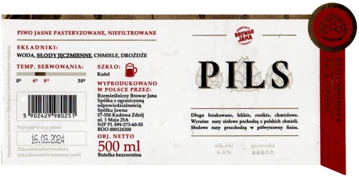 Browar Jana 2024 03 Pils