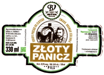 Browar Jedlinka (2021): Złoty Panicz - Pils