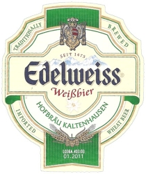 Browar Kaltenhausen (2013): Edelweiss Weissbier