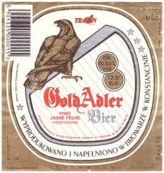 Browar Konstancin (1997): Gold Adler, piwo jasne pełne