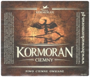 Browar Kormoran (2014): Kormoran Ciemny - Piwo Ciemne Owsiane