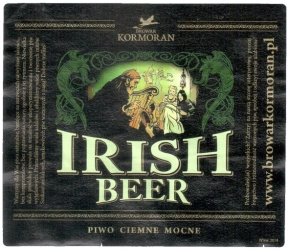 Browar Kormoran (2015): Irish Beer - Piwo Ciemne Mocne