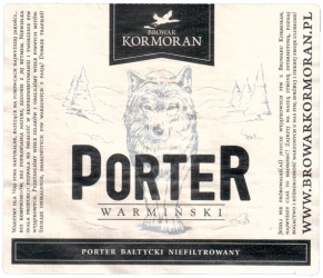 Browar Kormoran (2015): Porter Warmiński