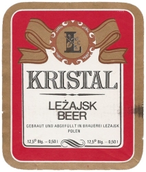 Browar Leżajsk: Kristal - Piwo Jasne Pełne