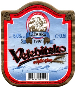 Browar Licanka (2022): Velebitsko Svijetlo Pivo