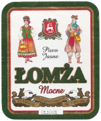Browar Łomża (2010): Mocne - Piwo Jasne