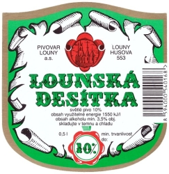 Browar Louny: Lounska Desitka