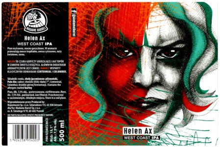 Browar Madame Barrel: Helen Ax - West Coast India Pale Ale