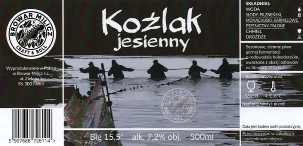 Browar Milicz 2022 01 Kozlak Jesienny