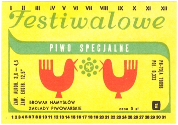 Browar Namysłów: Festiwalowe Piwo Specjalne