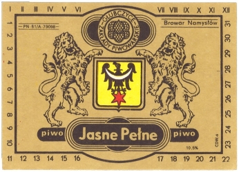 Browar Namysłów: Jasne Pełne