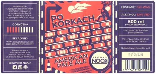 Browar Nook (2018): Po Korkach - American Pale Ale