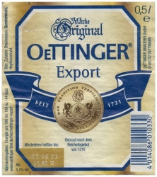 Browar Oetting 2023 05 Oetinger Export