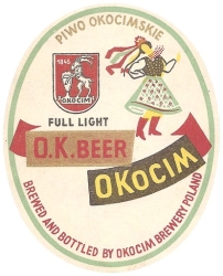 Browar Okocim (2013): O.K. Beer, Full Light
