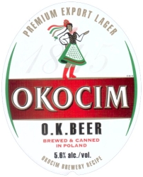Browar Okocim (2014): O.K. Beer, Premium Export Lager