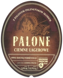 Browar Okocim (2014): Palone Piwo Ciemne Pełne