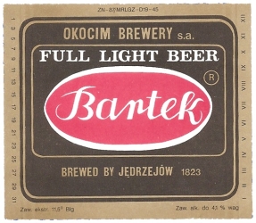 Browar Okocim: Bartek, Full Light