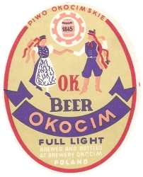 Browar Okocim: O.K. Beer Full Light