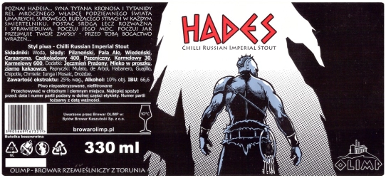 Browar Olimp: Hades - Russian Imperial Stout (330ml)