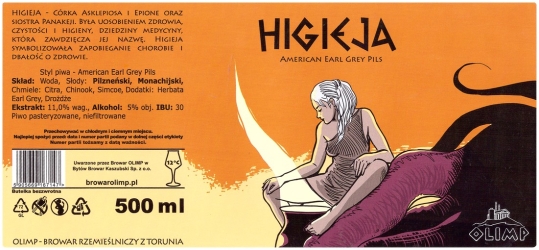 Browar Olimp: Higieja - American Earl Grey Pils