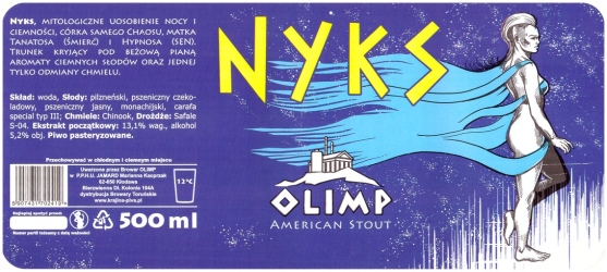 Browar Olimp: Nyks - American Stout