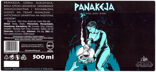 Browar Olimp: Panakeja - Earl Grey American India Pale Ale