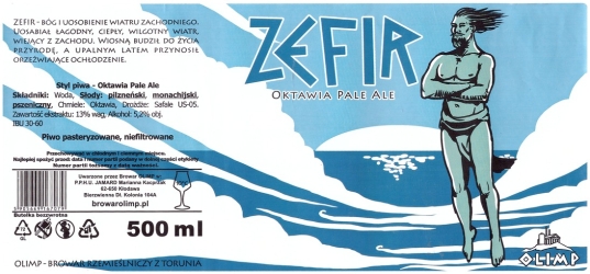 Browar Olimp: Zefir - Oktawia Pale Ale