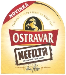 Browar Ostravar (2013): Piwo Jasne Niefiltrowane