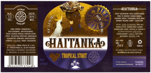 Browar Piwna Stacja (2018): Haitanka - Tropical Stout