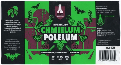 Browar Piwowarownia (2017): Chmielum Polelum - Imperial India Pale Ale